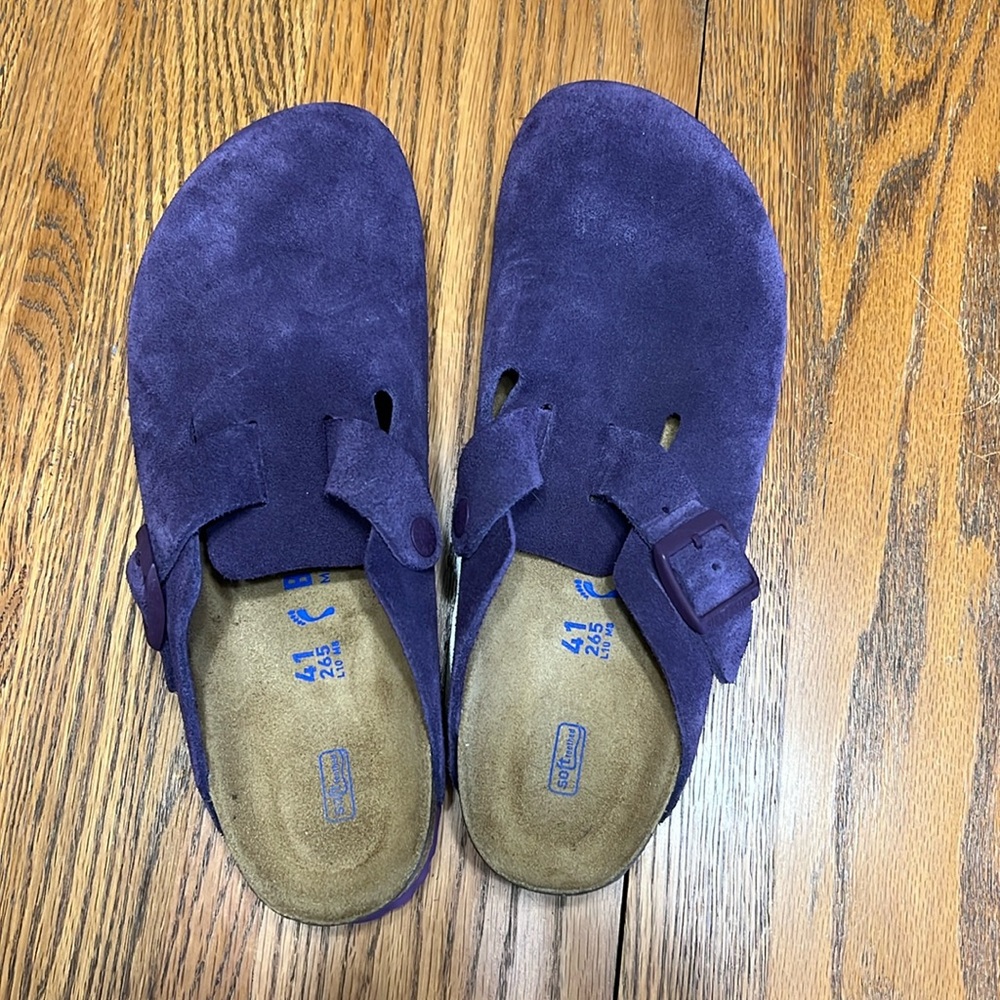 Birtenstock Boston Purple Clog